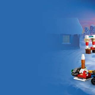 Lego Xmas wallpaper