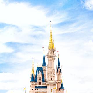 Disney castle 4k wallpaper