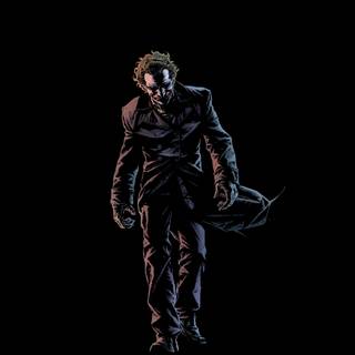 Black Joker 4k HD wallpaper