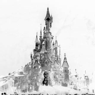 Disney castle 4k wallpaper