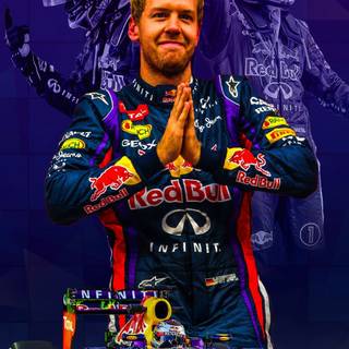 Vettel phone wallpaper