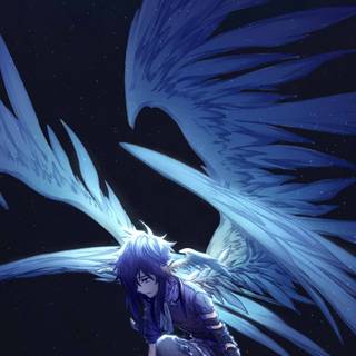 Anime dark iPhone wallpaper