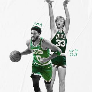 Larry Bird iPhone wallpaper