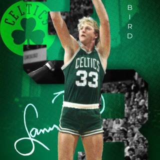 Larry Bird iPhone wallpaper