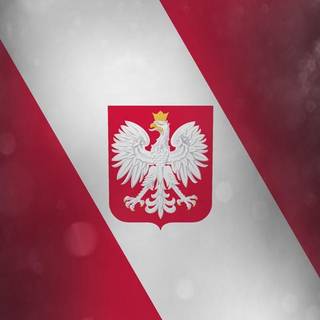 Polish flag iPhone wallpaper
