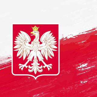 Polish flag iPhone wallpaper