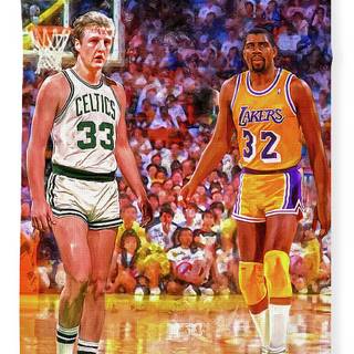 Larry Bird iPhone wallpaper