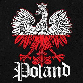 Polish flag iPhone wallpaper