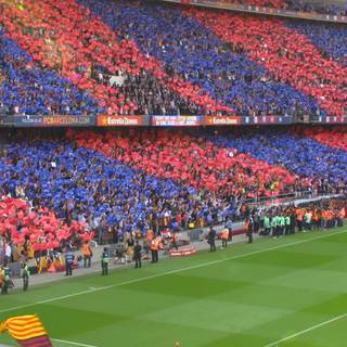 Camp Nou phone wallpaper