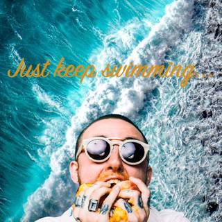 Mac Miller phone wallpaper