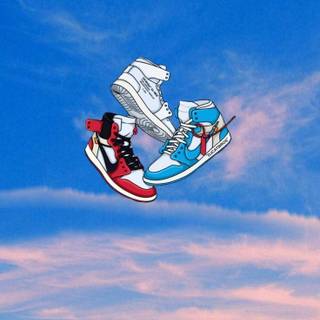 Jordan shoes iPhone wallpaper
