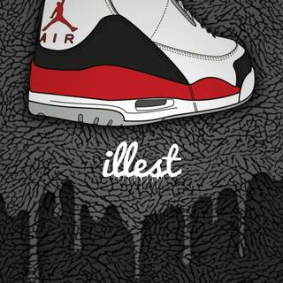 Jordan shoes iPhone wallpaper