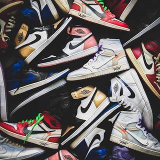 Jordan shoes iPhone wallpaper