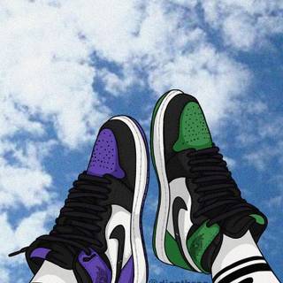 Jordan shoes iPhone wallpaper