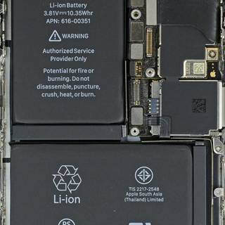 Phone battery wallpaper