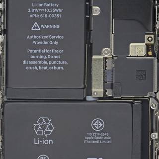 Phone battery wallpaper