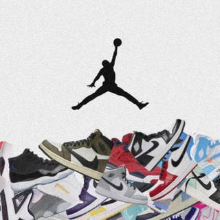 Jordan shoes iPhone wallpaper