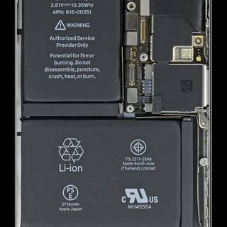 Phone battery wallpaper