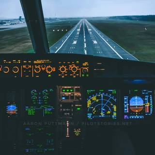 Cockpit iPhone wallpaper