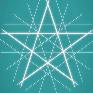 Cyan iPhone wallpaper