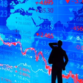 Stock market iPhone wallpaper