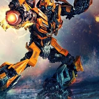 Bumblebee phone wallpaper