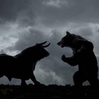 Bull stock market wallpaper