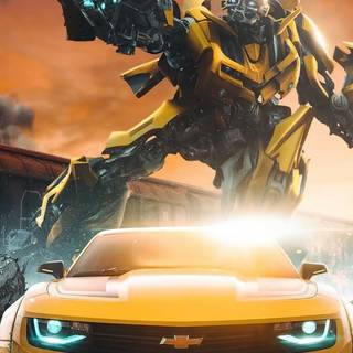 Bumblebee phone wallpaper