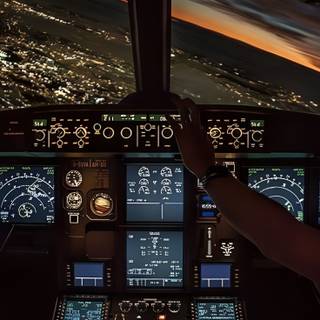 Cockpit iPhone wallpaper
