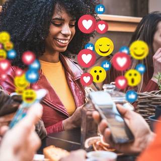 Funny social media wallpaper