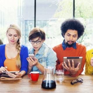 Funny social media wallpaper