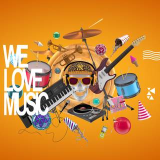 Music 2048x1152 wallpaper