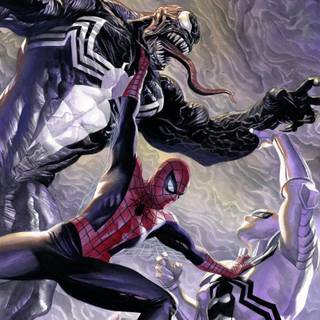 Anti-Venom Spider-Man wallpaper