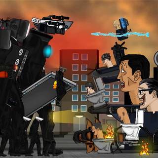 Titan Upgraded TV Man wallpaper