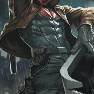 Red Hood Android wallpaper