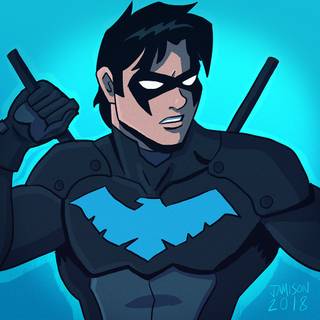 Nightwing Young Justice wallpaper