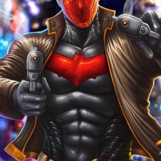 Red Hood mobile wallpaper