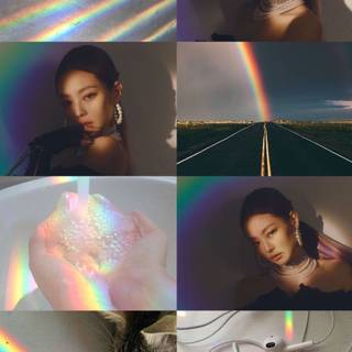 Rainbow Blackpink wallpaper