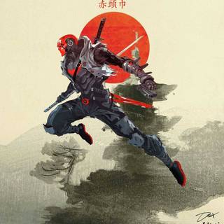 Red Hood mobile wallpaper