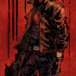 Red Hood mobile wallpaper