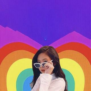 Rainbow Blackpink wallpaper