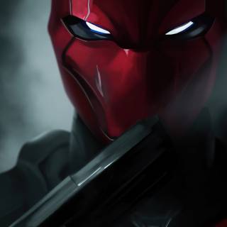 Red Hood Android wallpaper