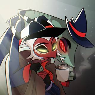 Helluva Boss characters wallpaper