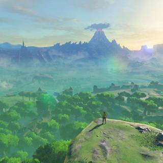 Zelda landscape wallpaper