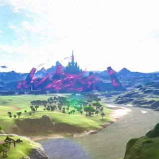 Zelda landscape wallpaper