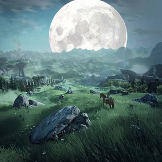 Zelda landscape wallpaper