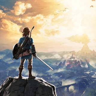 Zelda landscape wallpaper