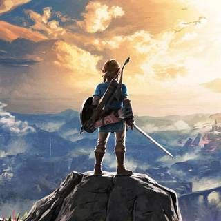 Zelda landscape wallpaper