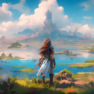 Zelda landscape wallpaper