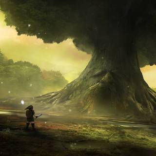 Zelda landscape wallpaper